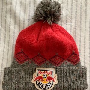 New York Red Bulls MLS Adidas Beanie (Adult)